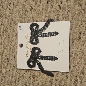 Free People Bow Earrings